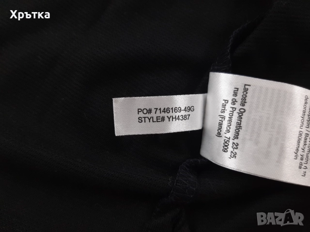 Lacoste Super Light Mesh - Оригинална мъжка тениска с яка р-р L, снимка 12 - Тениски - 52308983