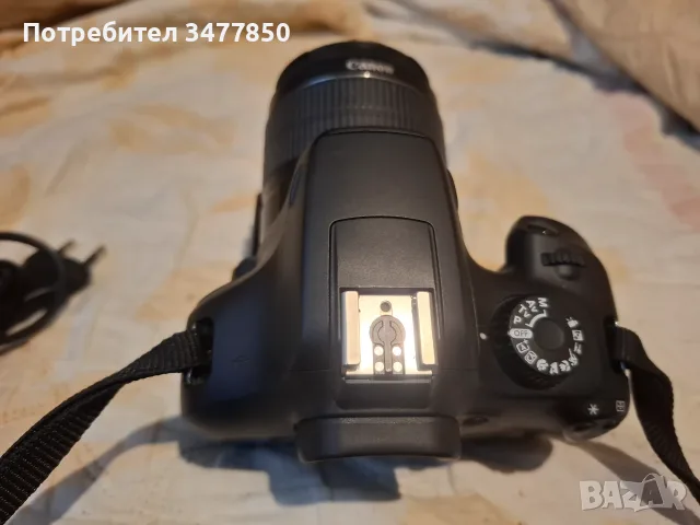 Фотоапарат Canon 4000D с обектив 18-55мм 1:3,5-5,6 III, снимка 2 - Фотоапарати - 55985894