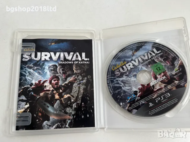 Cabelas Survival: Shadows of Katmai за Playstation 3(PS3), снимка 3 - Игри за PlayStation - 49135464