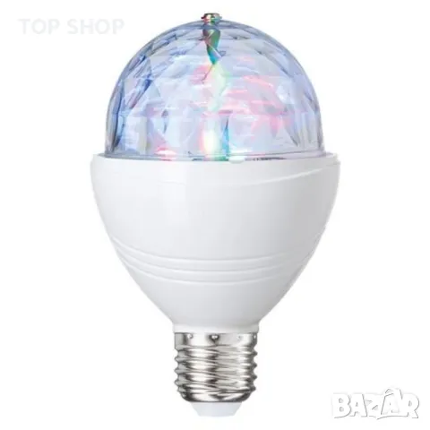 Диско крушка LED крушка, диско, E27, 5W, снимка 3 - Лед осветление - 48647750