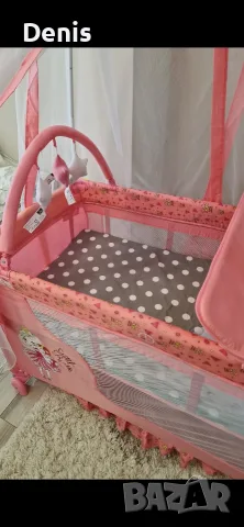 Детска кошара Lorelli Magic Sleep-Princess, розова, снимка 2 - Бебешки легла и матраци - 56136164