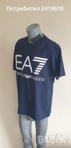 Emporio Armani EA7 Cotton Mens Size XL / 3XL НОВО! ОРИГИНАЛ! Мъжка Тениска, снимка 2 - Тениски - 54190354