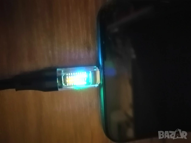 120W Type-C кабел с LED дисплей за бързо зареждане 6A кабел за данни, снимка 6 - USB кабели - 53121736