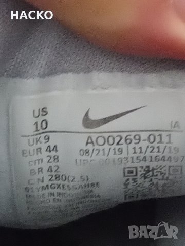 Маратонки Nike Zoom 2K Размер 44 Стелка 28 см. 100% Оригинални Внос от Англия, снимка 17 - Маратонки - 44389240