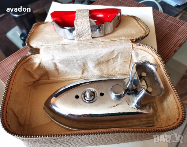 Туристическа ютийка, антика отзад има надпис Омега, снимка 7 - Ютии - 36911881