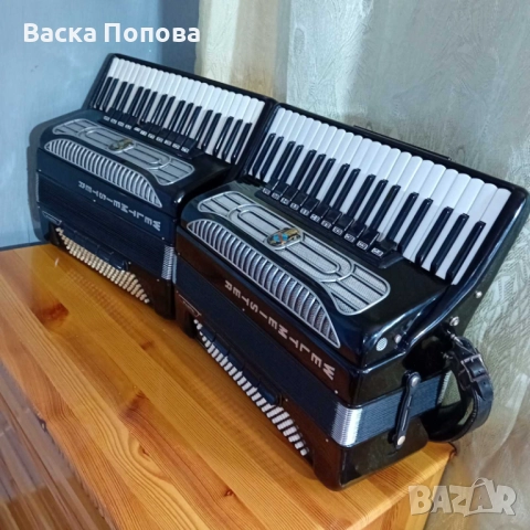 Акордеони Weltmeister Supita 2 бр..акустични,професионални,120 баса., снимка 2 - Акордеони - 52377603