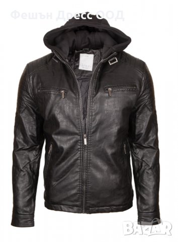 Мъжко зимно кожено яке – 3255, снимка 3 - Якета - 31332558