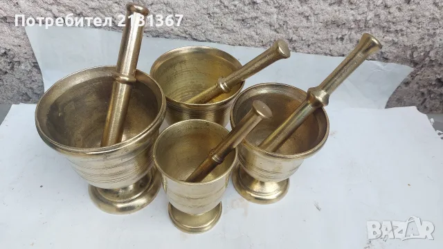 хаван,хаванче,месингово,месинг,гаванка, снимка 11 - Антикварни и старинни предмети - 56041373