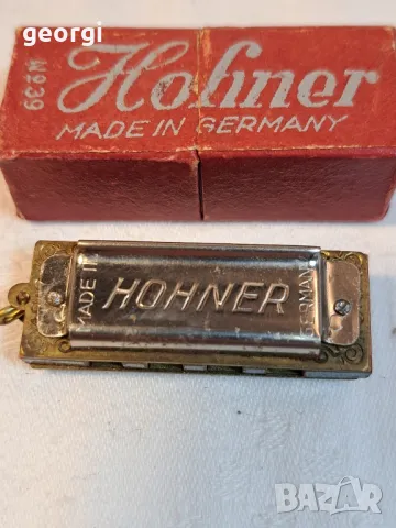  мини немска устна хармоника Hohner 39      4/2, снимка 3 - Духови инструменти - 49024412