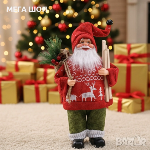 Празнична фигура Дядо Коледа – Идеална украса за дома и подарък