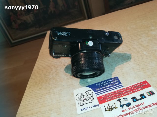 praktica-ретро апарат с обектив 1710201940, снимка 5 - Фотоапарати - 30456392