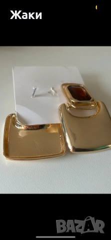 Масивни дамски обеци, снимка 2 - Обеци - 52850976