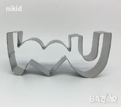 I love you U обичам те голям метален резец форма украса торта фондан бисквитки сладки