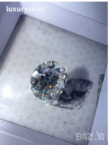 ПРОМО! Диамант Лаб - М, 2 карата, сертификат, луксозна кутия - БЕЗПЛАТНА ДОСТАВКА!, снимка 5 - Романтични подаръци - 50360328