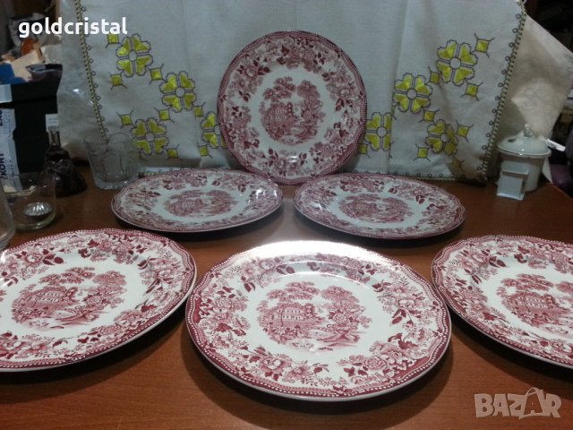 Английски порцелан чинии, снимка 11 - Антикварни и старинни предмети - 44466031