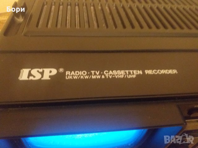 ISP RCT-3014 1980г телевизор/радио/касетофон, снимка 3 - Радиокасетофони, транзистори - 29445164
