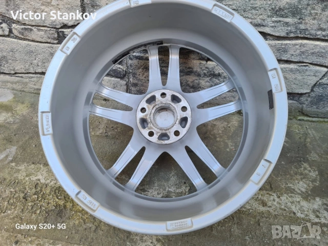 Продавам джанти Dezent Volkswagen 5x112 18 цола, снимка 7 - Гуми и джанти - 54145669