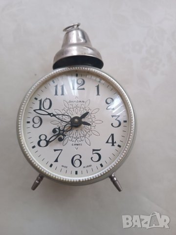 Настолен часовник Янтар 4 Jewels , снимка 1 - Антикварни и старинни предмети - 39439362