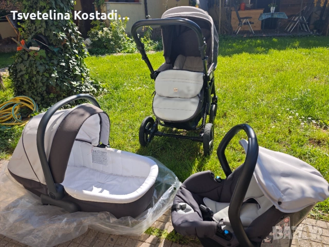 Продавам детска количка Cam 3 в 1 Dinamico up, снимка 4 - Детски колички - 54304723