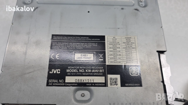Jvc радио, DVD, sd, Bluetooth 2dun , снимка 5 - Аксесоари и консумативи - 54093334