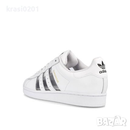 Oригинални кецове на Аdidas Superstar! 36 2/3, естествена кожа, снимка 3 - Кецове - 38774513