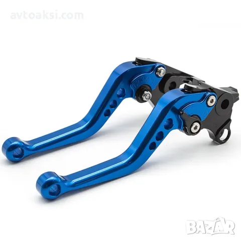 Универсални алуминиеви спортни ръчки за съединител и спирачка 5 цвята, снимка 3 - Аксесоари и консумативи - 49130922