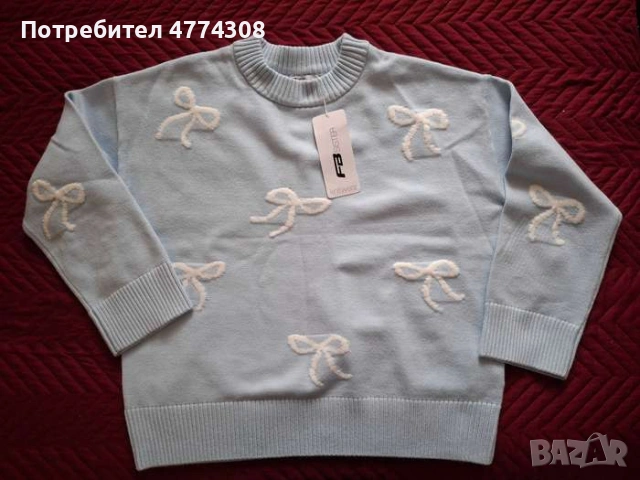 НОВ Пуловер FB sister XXS, снимка 2 - Блузи с дълъг ръкав и пуловери - 54009728