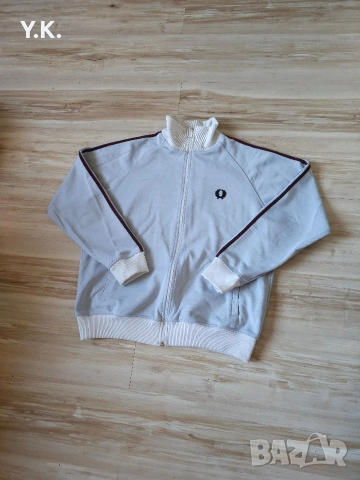 Оригинално мъжко горнище Fred Perry, снимка 2 - Спортни дрехи, екипи - 52820909