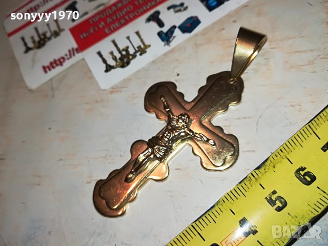 ЗЛАТЕН КРЪСТ С ХРИСТОС 2809221810, снимка 12 - Колекции - 38150049
