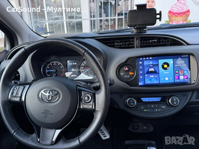 Toyota Yaris - 9" Android 15 Мултимедия Тойота Ярис (2012-2017) Навигация Андроид, снимка 2 - Аксесоари и консумативи - 54203122