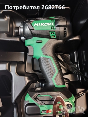 акумулаторен винтоверт импакт HIKOKI WH18DC-W2Z, снимка 3 - Винтоверти - 53922834