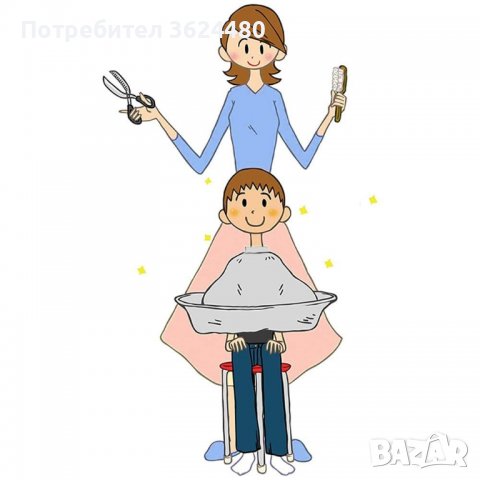  пелерина за подстригване, снимка 7 - Други стоки за дома - 39983953