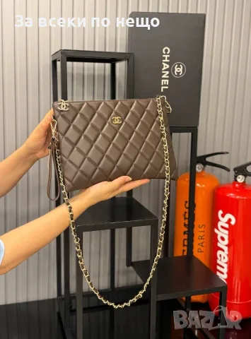 Chanel Дамска Клъч Чанта С Верижка И Каишка Шанел - Различни Цветове Код E73, снимка 2 - Чанти - 55795076
