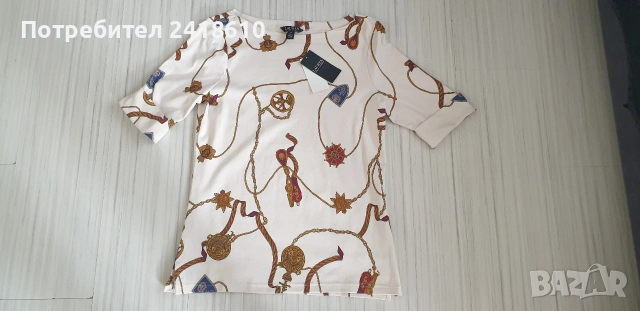 POLO Ralph Lauren Cotton Strech Stretch Womens Size L НОВО! ОРИГИНАЛ! Дамска Тениска!, снимка 13 - Тениски - 53756723