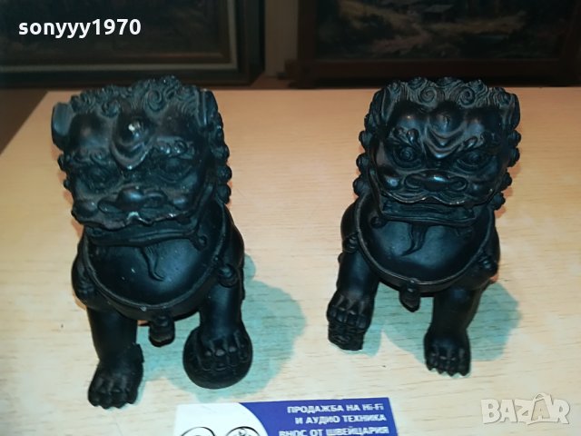 зверчрта-2бр масивни/тежки-13х11х7см, снимка 5 - Колекции - 29161785