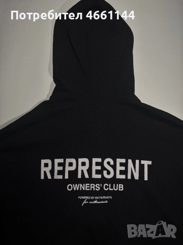 Represent суитшърт - Цената се Договаря!, снимка 2 - Суичъри - 52542559