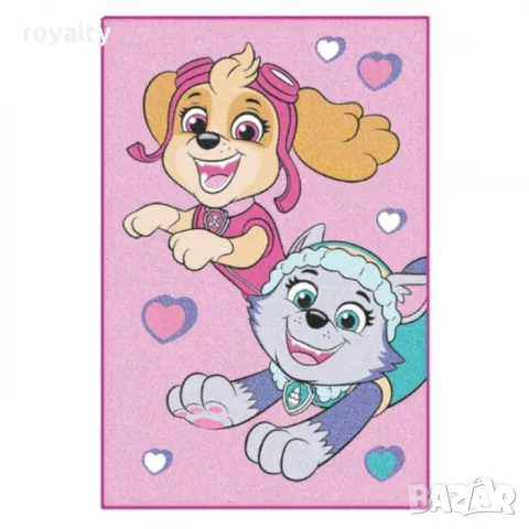 Детско килимче, Paw Patrol 50 x 75 cm, снимка 8 - Други стоки за дома - 49183419