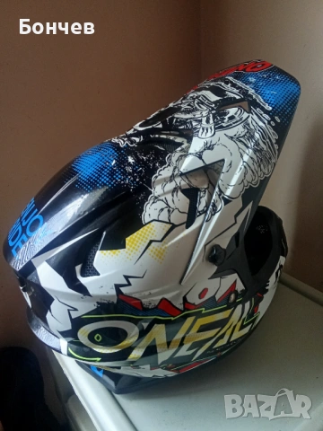 Каска ONEAL Backflip RL2 Villain М, снимка 2 - Спортна екипировка - 54267141