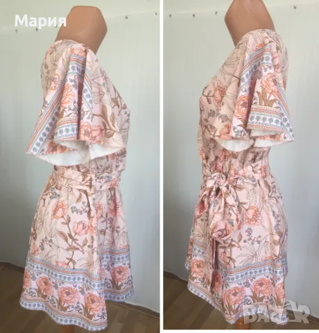 SHEIN С размер Нов Дамски Гащеризон Розор на Нежни Цветя Шейн , снимка 10 - Гащеризони - 47317241