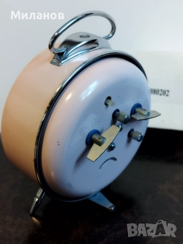 Стар анимиран будилник, настолен часовник, снимка 5 - Антикварни и старинни предмети - 53921694