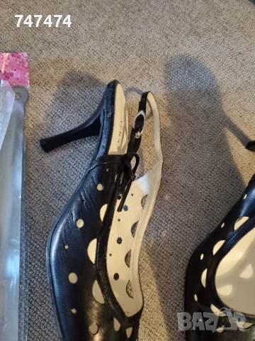 Естествена кожа, 39 номер, снимка 3 - Дамски обувки на ток - 51192922