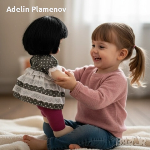 Cufan Baby Doll – Мека кукла с текстилно тяло – Перфектен подарък за малки принцеси, снимка 4 - Други - 53293030