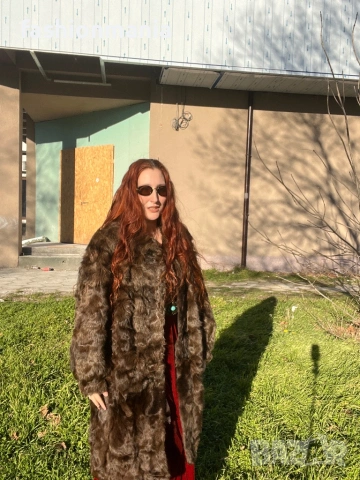 Невероятно палто от естествена кожа - заек. Vintage. , снимка 6 - Палта, манта - 53271450