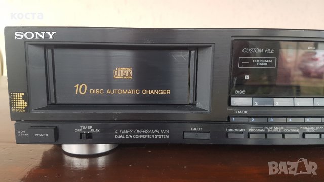 SONY CDP-C100 Cd Changer, снимка 5 - Декове - 31236717