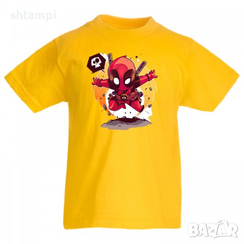 Детска тениска Marvel Deadpool 1 Игра,Изненада,Подарък,Геймър,, снимка 9 - Детски Блузи и туники - 36716692