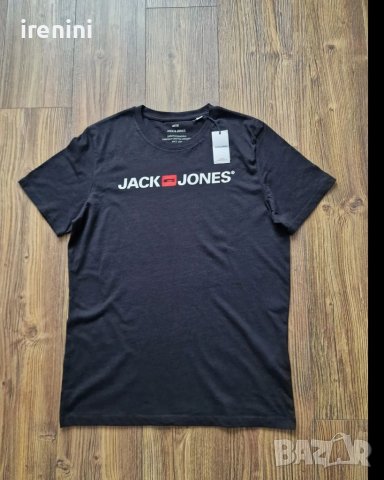 Страхотна мъжка тениска JACK & JONES размер  XL , нова с етикет 