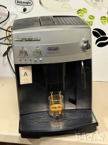 Кафемашина кафе автомат delonghi magnifica с гаранция, снимка 6 - Кафемашини - 55934734