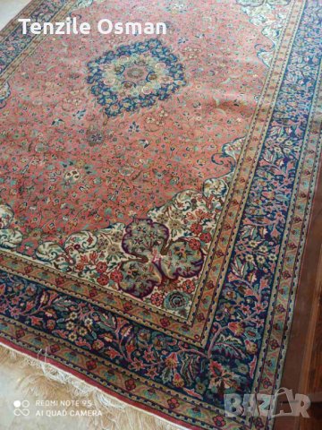 Персийски килим , снимка 6 - Антикварни и старинни предмети - 30573199