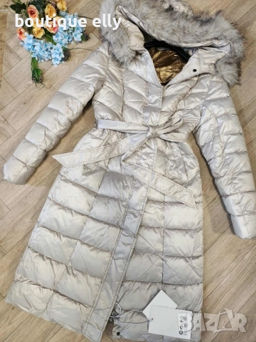 дамско дълго яке, снимка 6 - Якета - 51979250