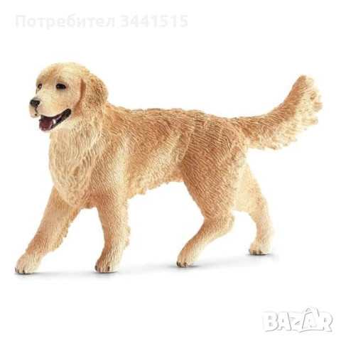  Оригинални Schleich фигурки - Ръчно боядисани | Germany | Петел, Голдън ретривър кученце, снимка 2 - Колекции - 54143877